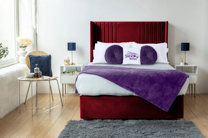 Skyline wingback Divan Bed