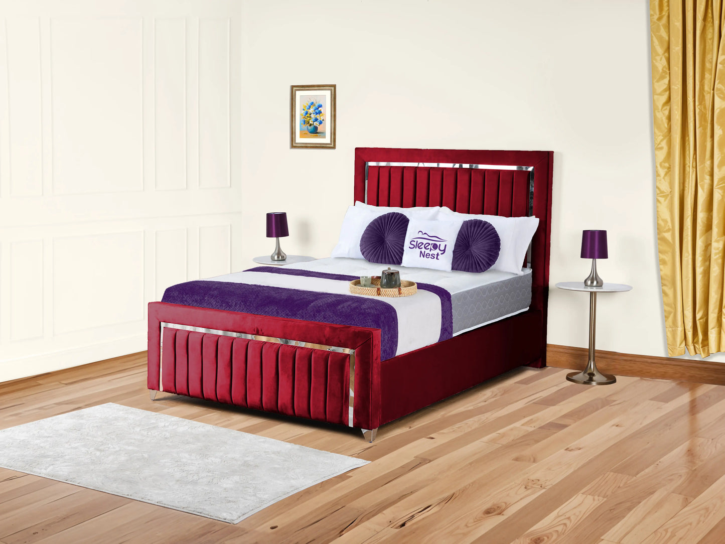 Elizabeth Upholstered Bed