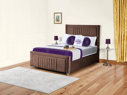 Cannas upholstered bed