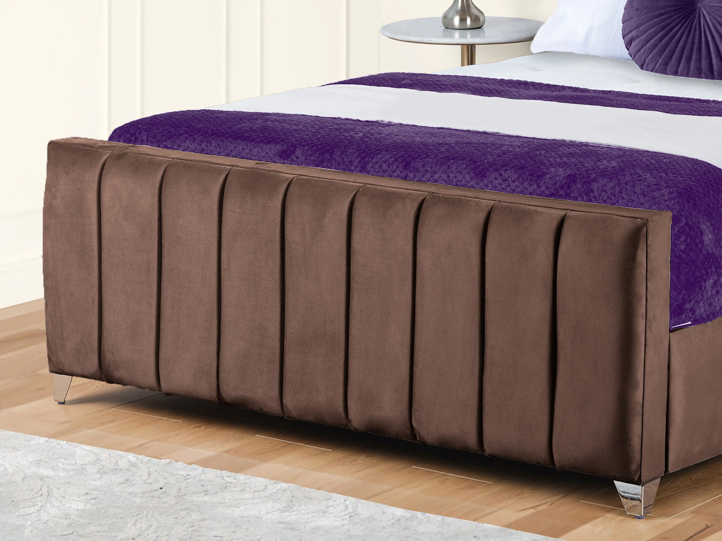 Empire Winged upholstered Bed