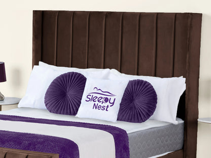 Empire Winged upholstered Bed