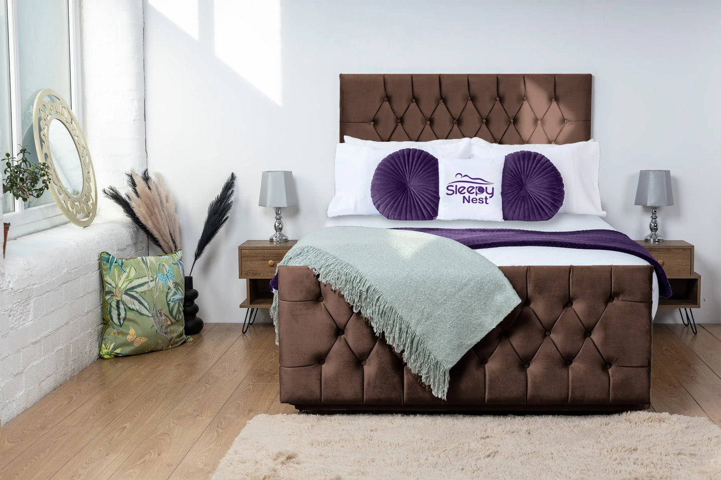 Jublie Chesterfield Divan Bed