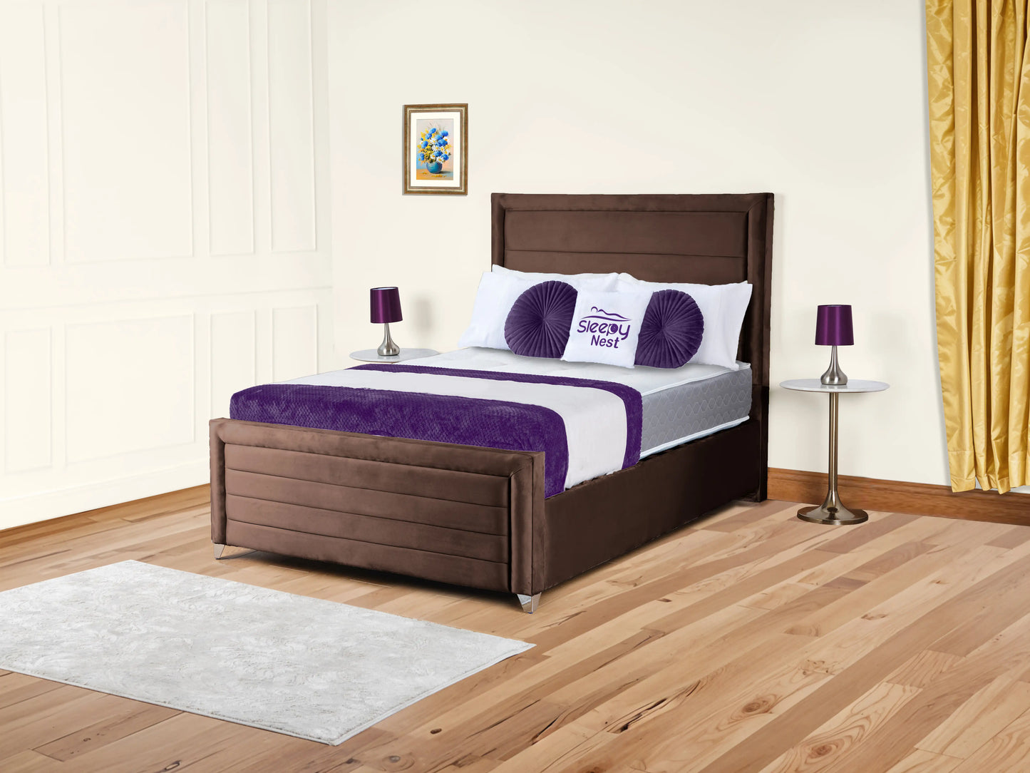 Safina Upholstered Bed