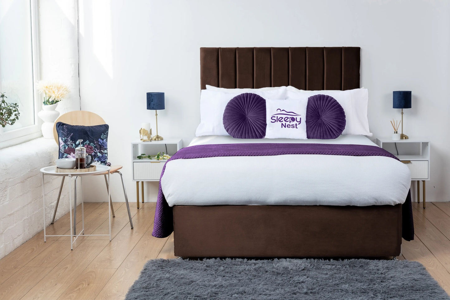 Amelia Lined Divan Bed