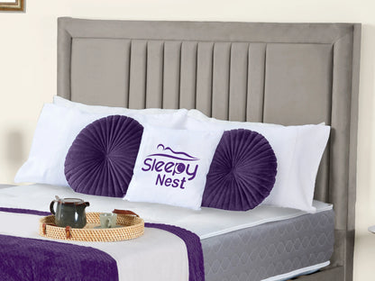 Cannas upholstered bed
