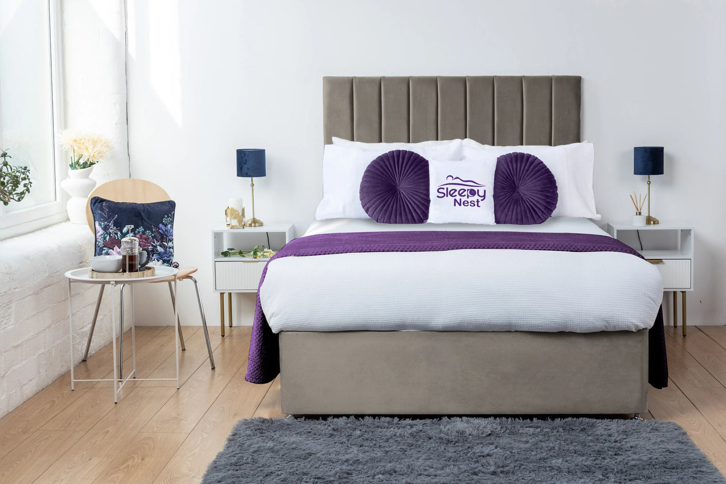 Amelia Lined Divan Bed