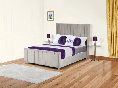 Empire Winged upholstered Bed