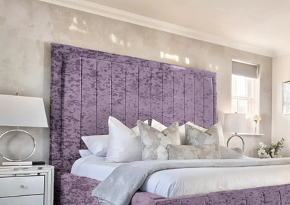 Geneva lined Upholstered Bed