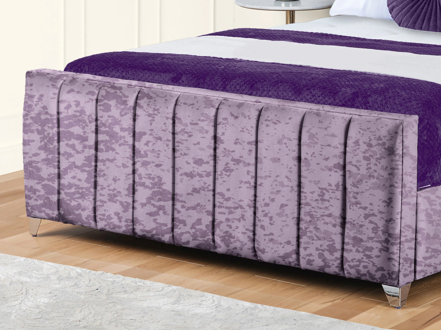 Empire Winged upholstered Bed