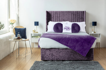 Skyline wingback Divan Bed