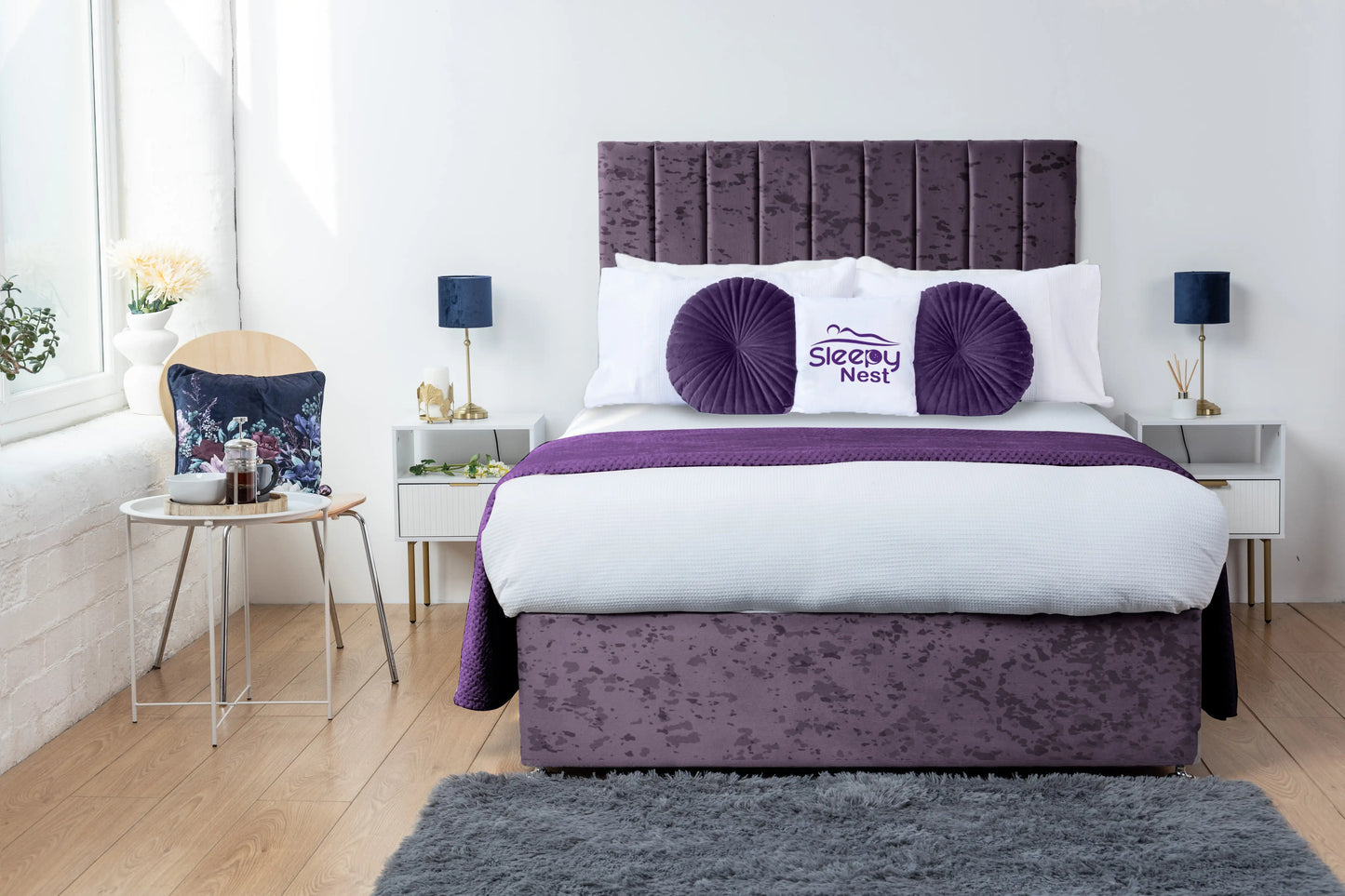 Amelia Lined Divan Bed