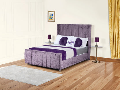 Empire Winged upholstered Bed