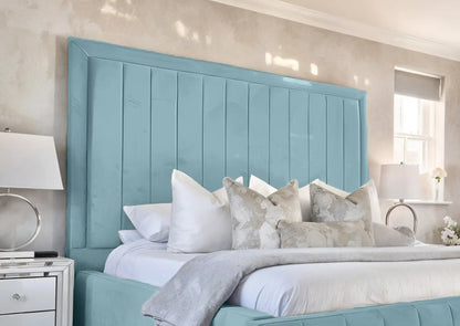 Geneva lined Upholstered Bed
