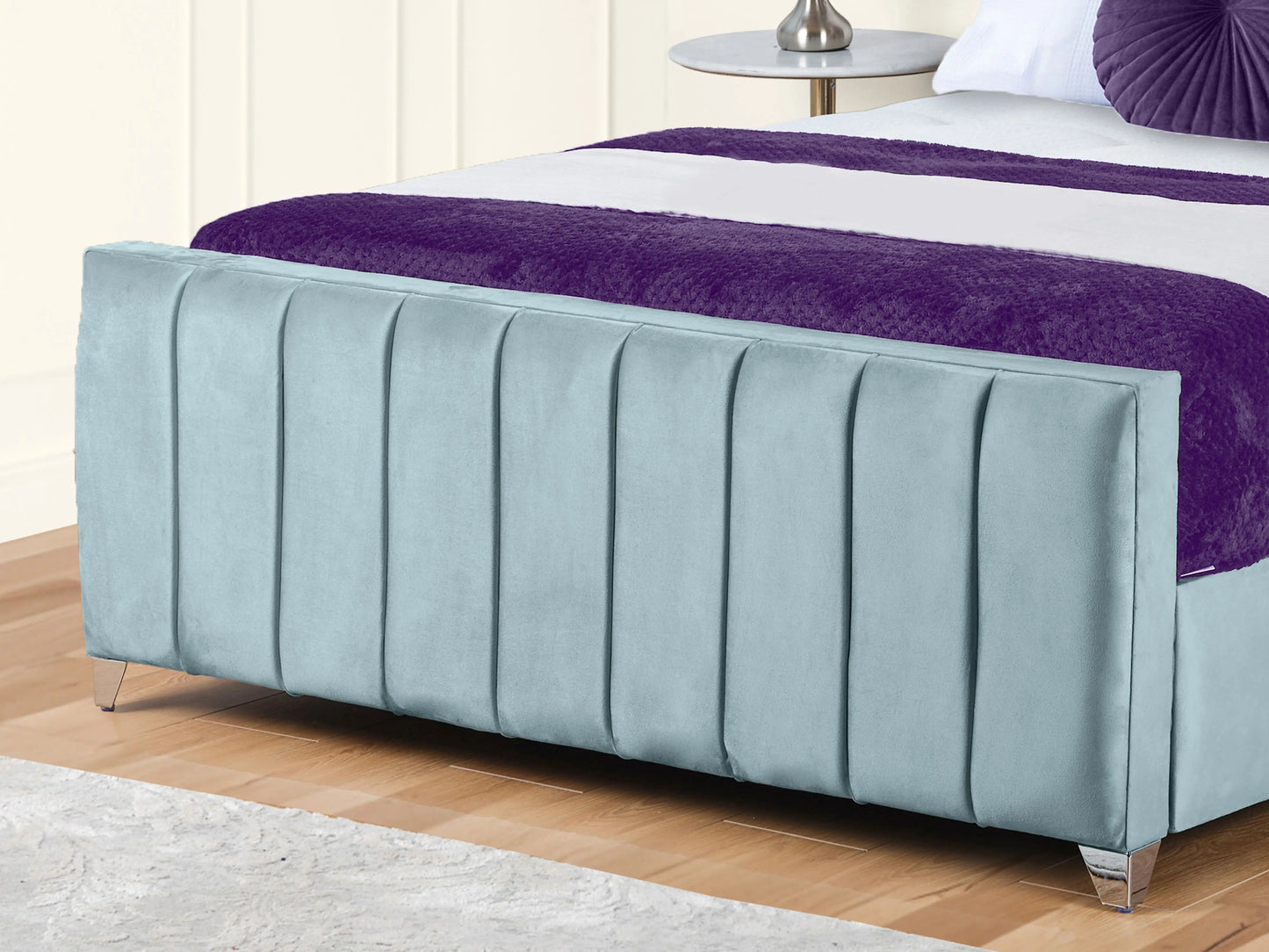 Empire Winged upholstered Bed