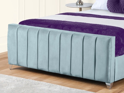 Empire Winged upholstered Bed
