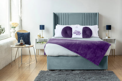 Skyline wingback Divan Bed