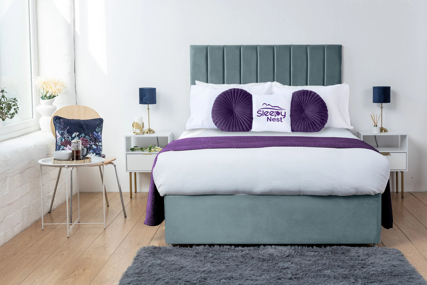 Amelia Lined Divan Bed