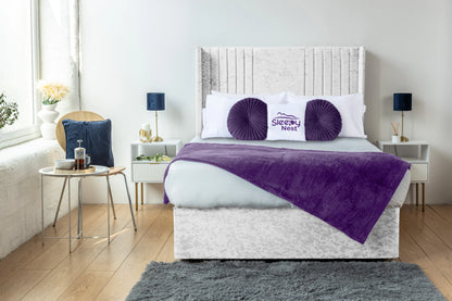 Skyline wingback Divan Bed