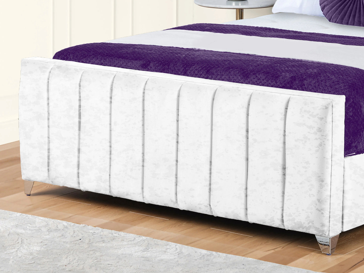 Empire Winged upholstered Bed