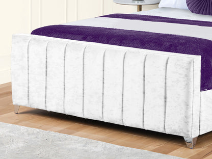 Empire Winged upholstered Bed
