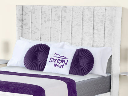Empire Winged upholstered Bed