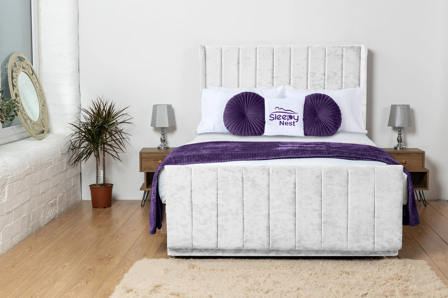 Seoul Wingback Divan Bed